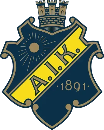 AIK Fotboll Damer klubbmärke